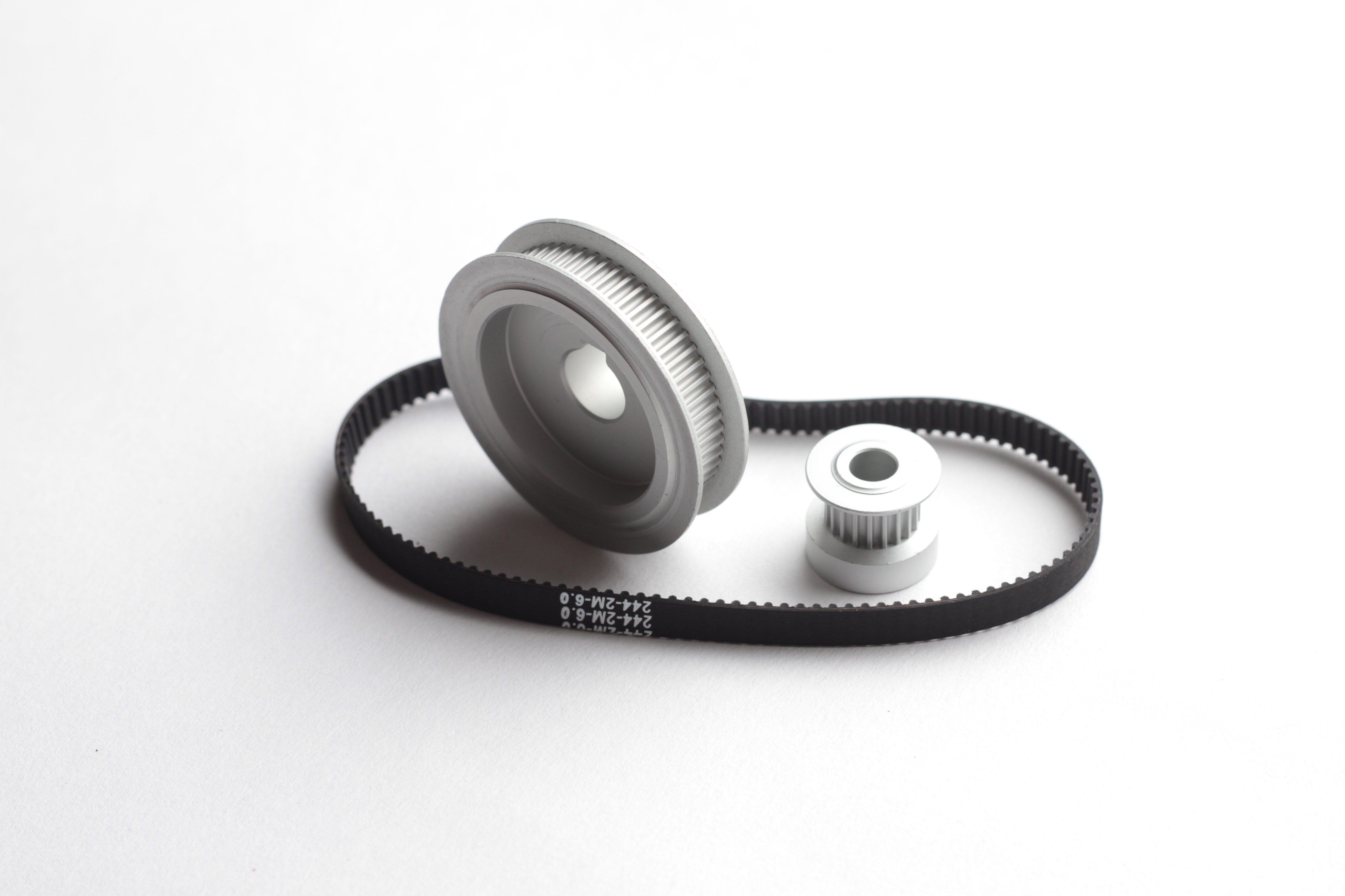 Pulley belt set